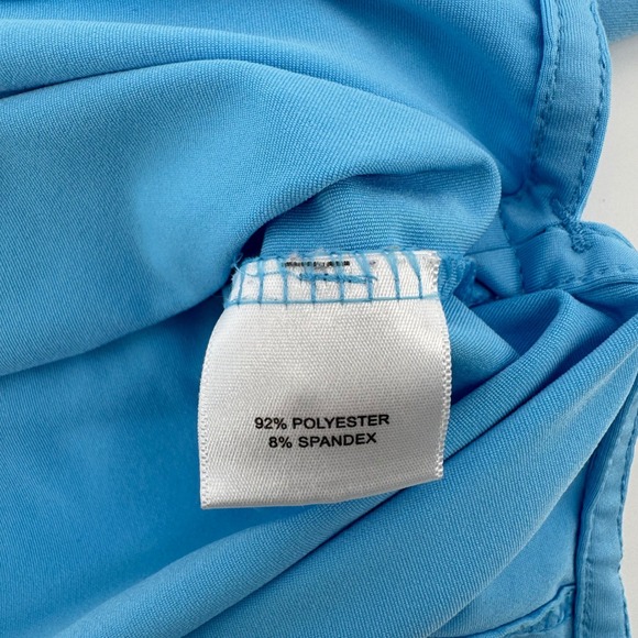 Peter Millar Polo Shirt Mens M Blue Summer Comfort Regions Tradition Shoal Creek - Picture 8 of 11